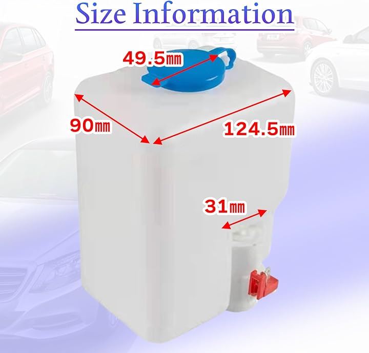 車用 ウォッシャータンク 洗車 ウォッシャー液 ボトル ガラスワイパー