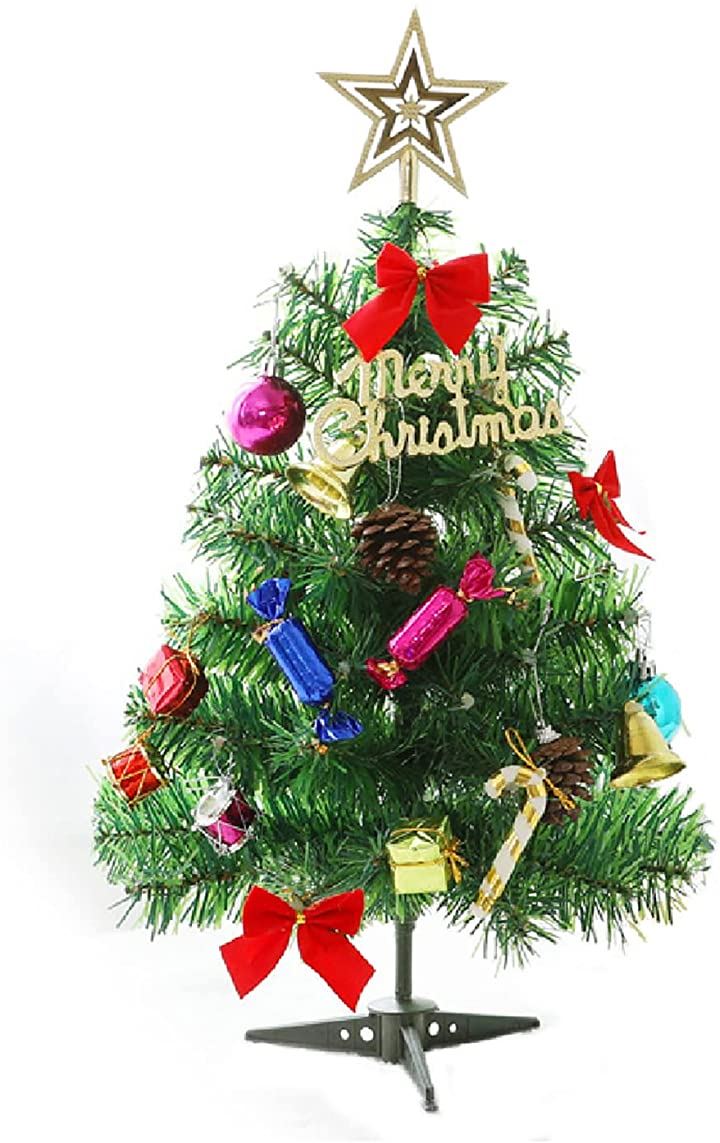クリスマス ツリー 卓上 50cm LEDイルミネーション オーナメント 20点セット クリスマスツリー クリスマス用品 パーティー・イベント用品・販促品 おもちゃ・ホビー・ゲーム(通常)
