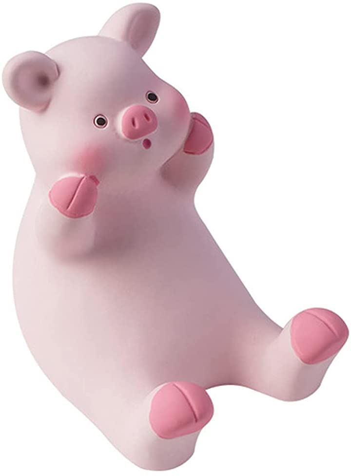 スマホスタンド 子豚 かわいい インテリア 携帯 電話 スマートフォン 卓上 ホルダー アニマル 動物 充電 雑貨 グッズ