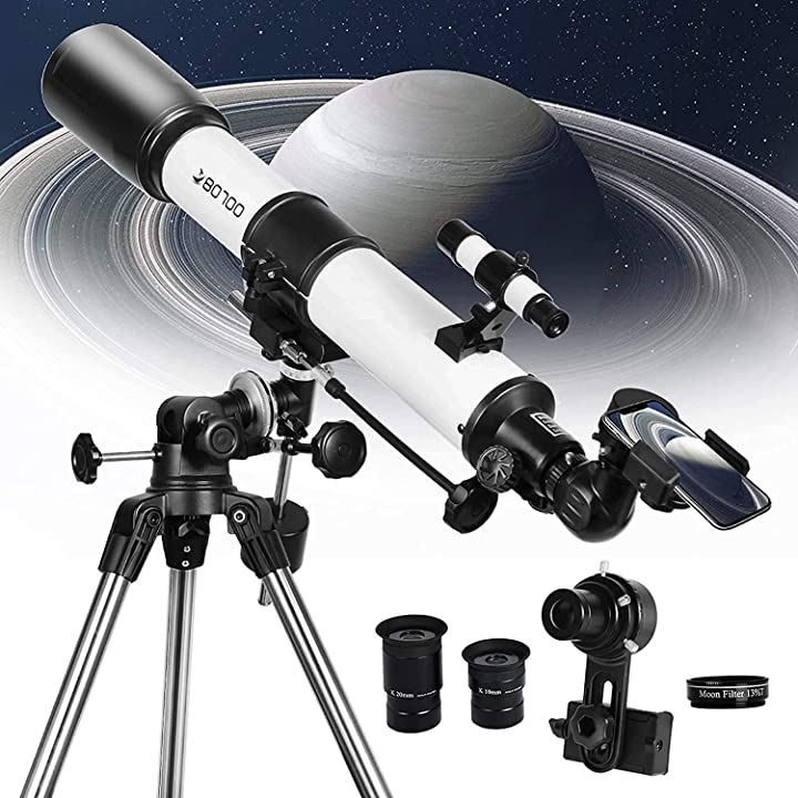 天体望遠鏡 Celestron 80DX テレスコープ 初心者・赤道儀式 | nate 