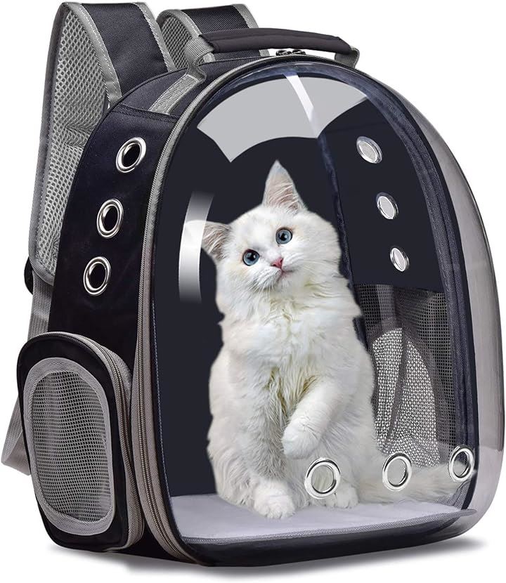 猫 キャリーバッグ 宇宙船カプセル型 ペットバッグ 犬猫兼用 ス