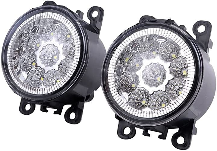 ワゴンRスティングレー MH55S フォグランプ ユニット 交換用 光軸調整付き 熱に強い LED H8 H11 H16 フォグユニット ガラスレンズ  ユニット 汎用品