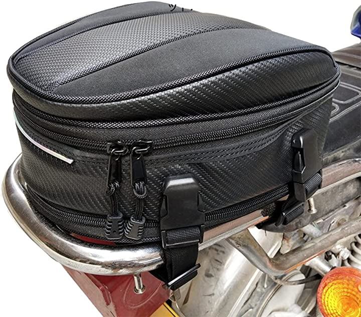 バイク シートバッグ ツーリングバッグ リアバッグ テールバッグ 防水 多機能 小物入れ 旅行 収納 バイク用品 車用品・バイク用品