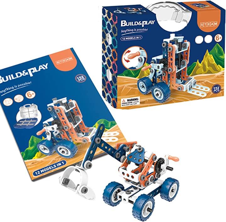 おもちゃ 男の子 小学生 プレゼント 玩具 組み立て 車 ロボット 知育玩具 おもちゃ・玩具・ホビー(152pcs)