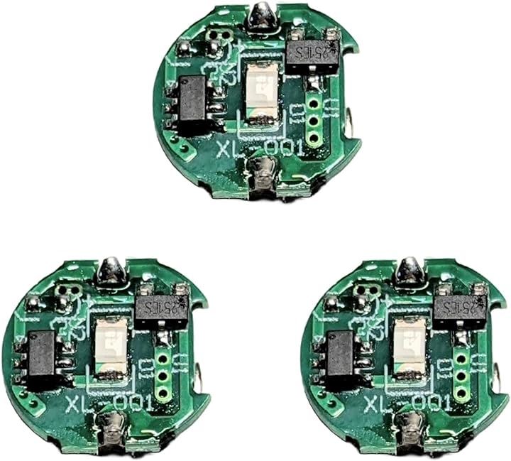 小型 ワイヤレス LED 電飾キット 模型 プラモデル 3個( グリーン)