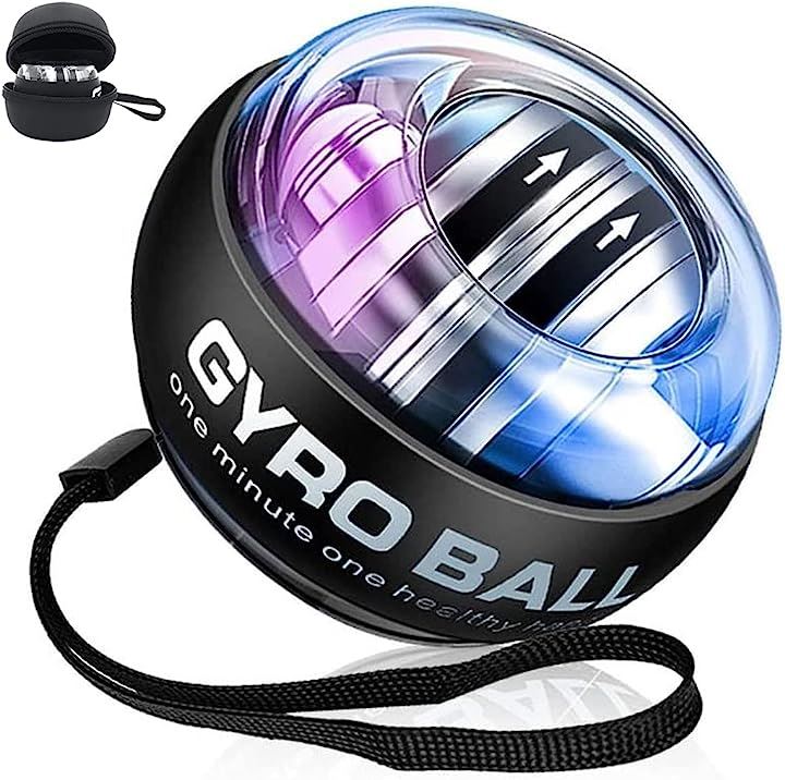 スナップボール パワーボール オートスタート機能 握力 発光 LED 6色 