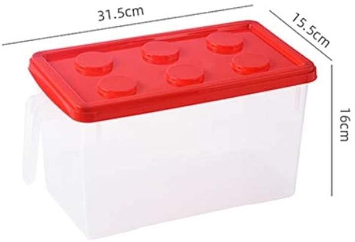 ドットボタン 見せる 収納ボックス 収納ケース 子供用 おもちゃ箱  赤２個セット インテリア・寝具・収納5