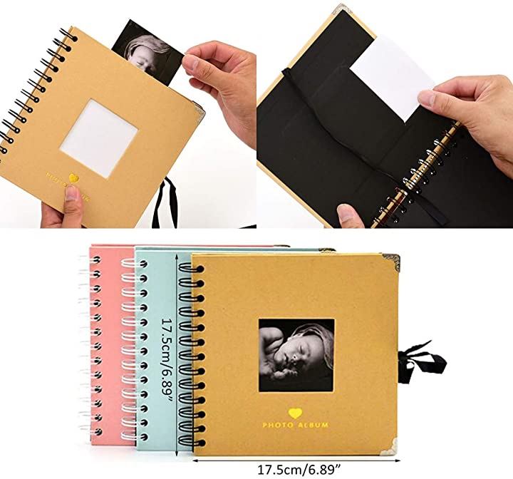 手作りアルバム 台紙 スクラップブック フォトアルバム 写真台紙 手作りフォトフレーム システム手帳リフィル 文房具 事務用品 日用品雑貨 文房具 手芸 インテリア 日用品雑貨 ブルー クイックスピード ヤマダモール店