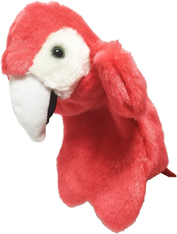 かわいい 動物 パペット 人形劇 S374 ぬいぐるみ おもちゃ おもちゃ・玩具・ホビー(インコ)