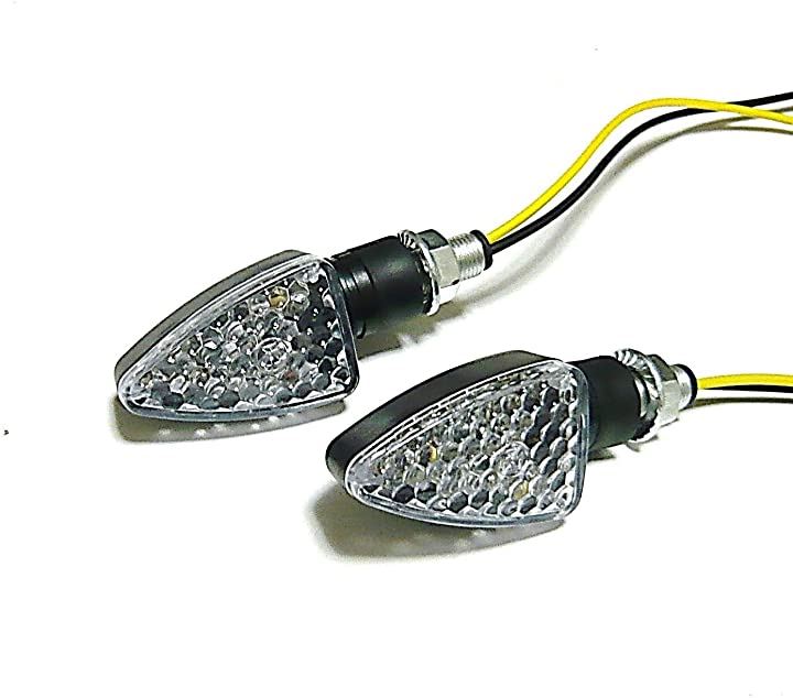 15連 LED ウインカー 汎用 オレンジ 拡散レンズ 防水 仕様 前後左右 4個 セット