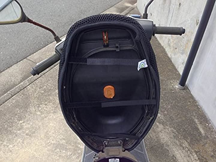 バイク用メッシュシートカバー 快適な座り心地 取付簡単 汎用シート 